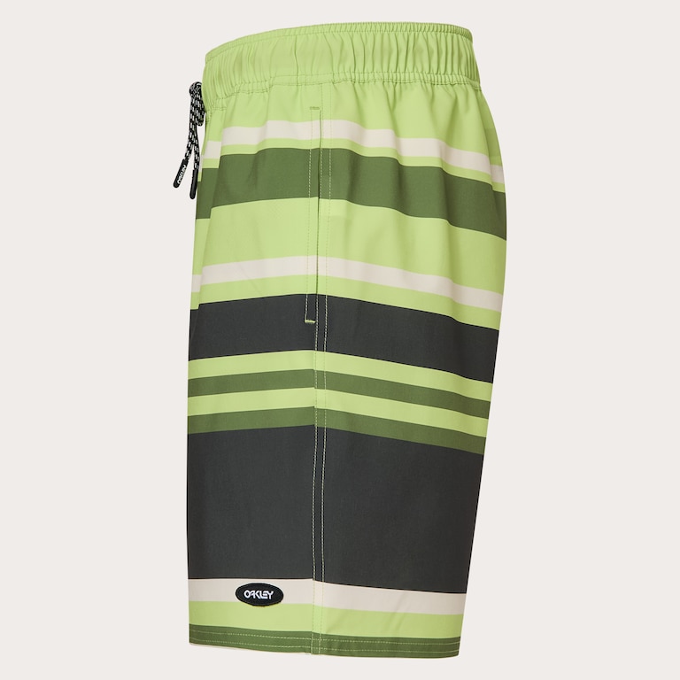 Sunset RC 19” Boardshort - Gradient Stripes Light Green