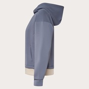 Radiant Peach Fleece Hoodie 10.0 - Blue Tar