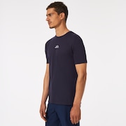 Bark New Short Sleeve - Fathom/White
