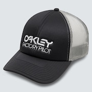 Factory Pilot Trucker Hat - Blackout