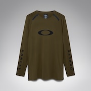 Maven Scrub Elite LS Jersey - Army Green