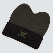 Floppy Beanie - Black/Green