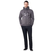 Bark FZ Hoodie - Forged Iron