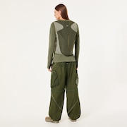 Latitude Flight Vest Poncho - Army Green