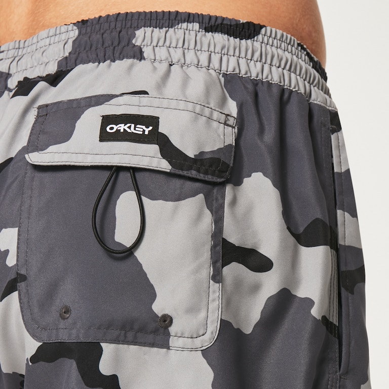 Wanderlust 18" Rc Beach Short - B1B Camo Dark Grey