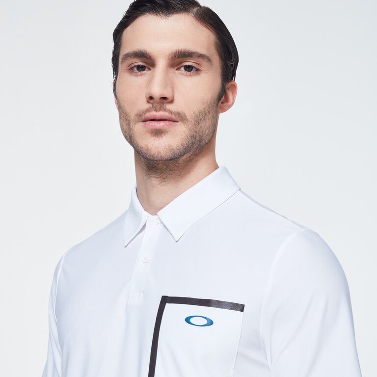 Golf Pocket Polo - White