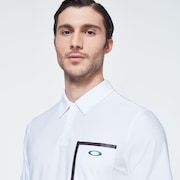 Golf Pocket Polo - White