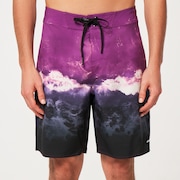 Whitewash 20" Boardshort - Ultra Purple Wave