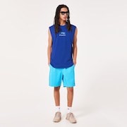 Marine Park Hybrid 19" Short - Bright Blue