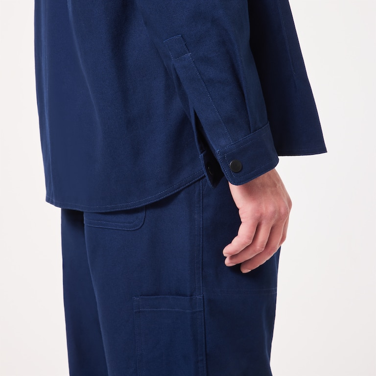Canvas Snap Jacket - Team Navy