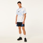 Saturdays NYC X Oakley SS Tee - Tie Dye Light Blue