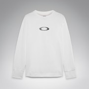 Rs Veil 1975 Jpn LS Tee Gunmetal - White