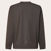 New Retro Fleece L/S Crew 1.0 - Shadow/black