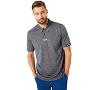 Aero Ellipse Polo - Athletic Heather Gray