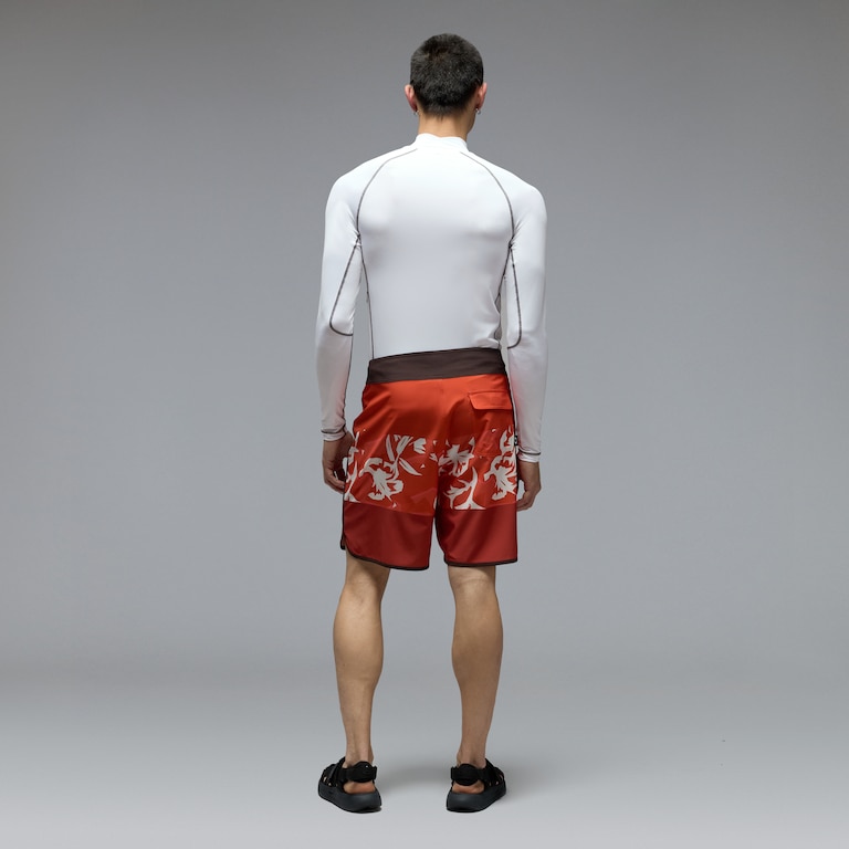 Rainbow Ls Rashguard - White/Black