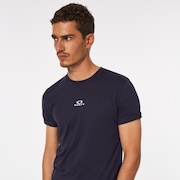 Bark New Short Sleeve - Fathom/White