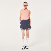 Elevate Deep Rise Pleats Skirt - Dark Cloud