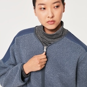 Radiant Fluffy Boa Jacket 4.0 - Dark Aqua