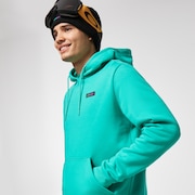 Gradient B1B Patch Hoodie - Light Emerald