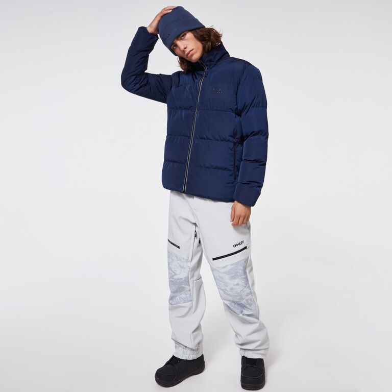 Latitude Full Zip Puffer Jacket - Black Iris