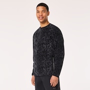 Latitude Fleece Crew - Gray/Black Fragment