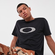 Embossed Ellipse Tee - Blackout