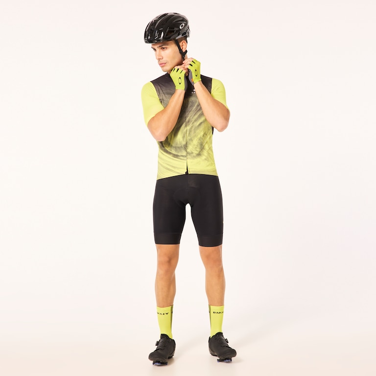 Endurance Dazzle Camo Jersey - Gradient Swirl Black/Yellow
