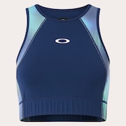 W Pursuit Cropped Top - Team Navy