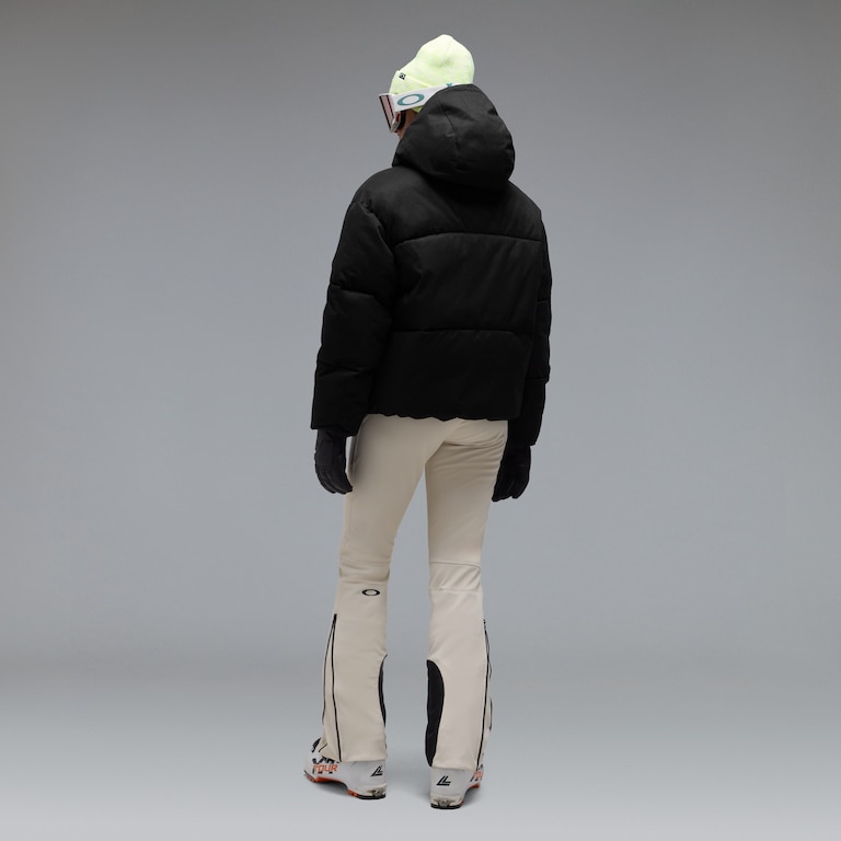 W. Icicle Cropped Jacket​ - Pitch Black