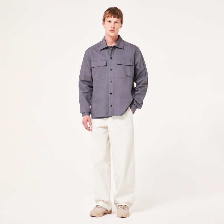 Canvas Snap Jacket - Uniform Gray