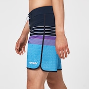 Retro Lines 18 Rc Boardshorts - Fathom Stripes