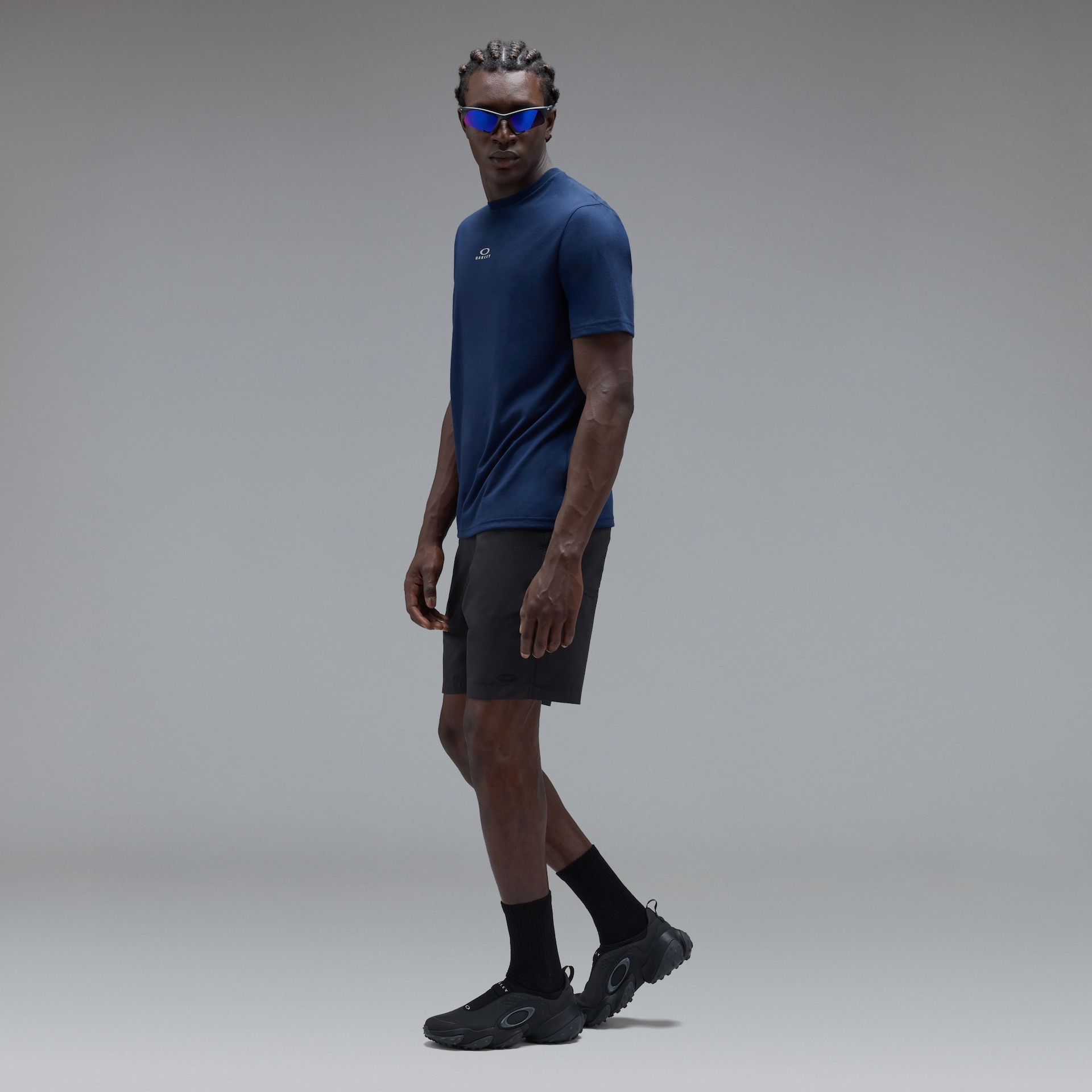 Oakley Bark New Short Sleeve in Team Navy | Oakley® | Official