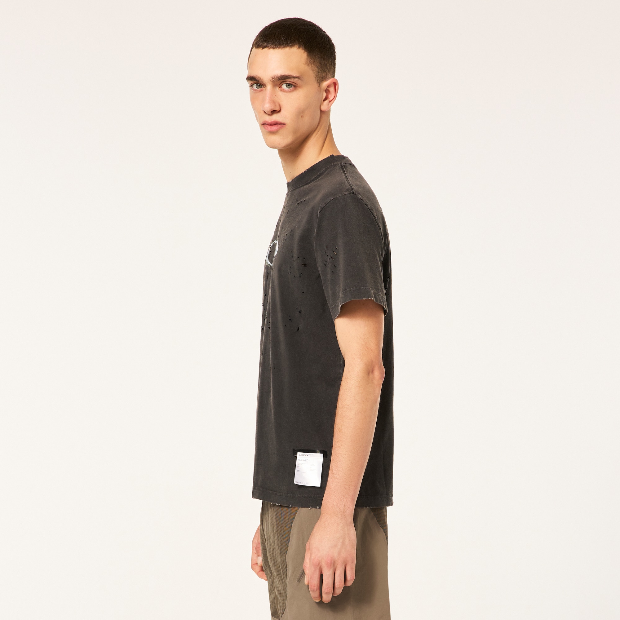 Oakley MothTech™ T-Shirt x Satisfy in Volcanic Ash | Oakley® US