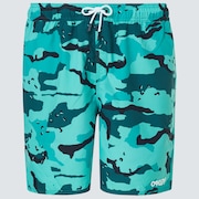 Camo 18 Beach Short - B1B Camo Green