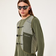 Latitude Flight Vest Poncho - Army Green