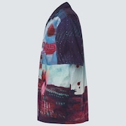 Outer Limits SS Button Down - Galaxy Print