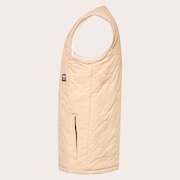 Quilted Sherpa Vest - Humus