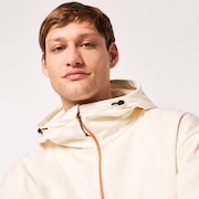 Tnp Nose Grab Softshell Hoodie - Arctic White/Soft Orange