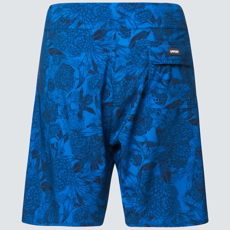 Dark Floral 18 Rc Boardshorts - Blue Flower