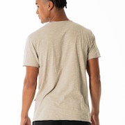 Essencial Washed Tee - Almond