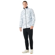 Oakley Enhance Graphic Wind Warm Jacket 8.7 in White Print