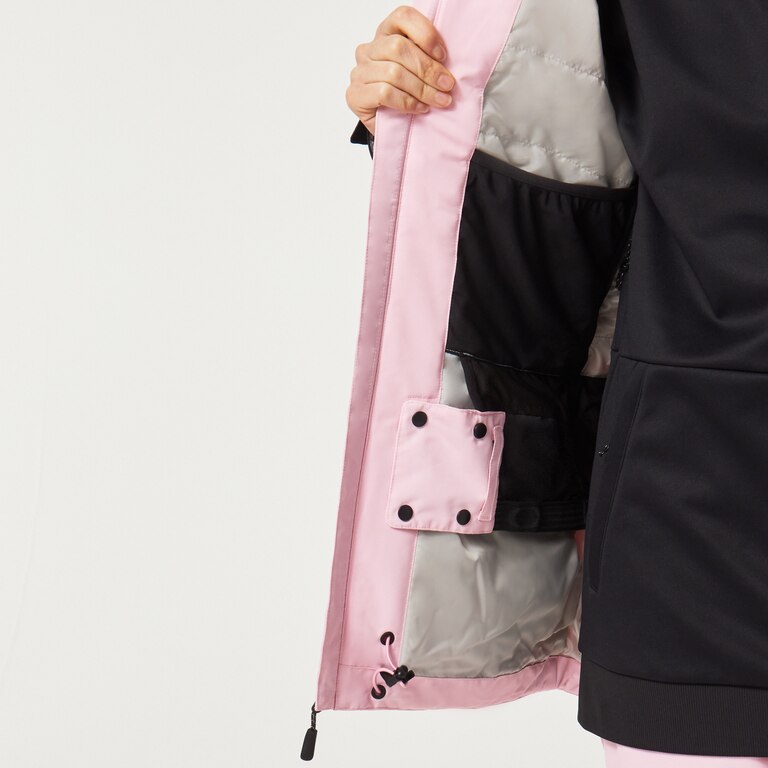 W Tnp Tbt Rc Insulated Jacket - Black/Lunar Rock/Pink Flw
