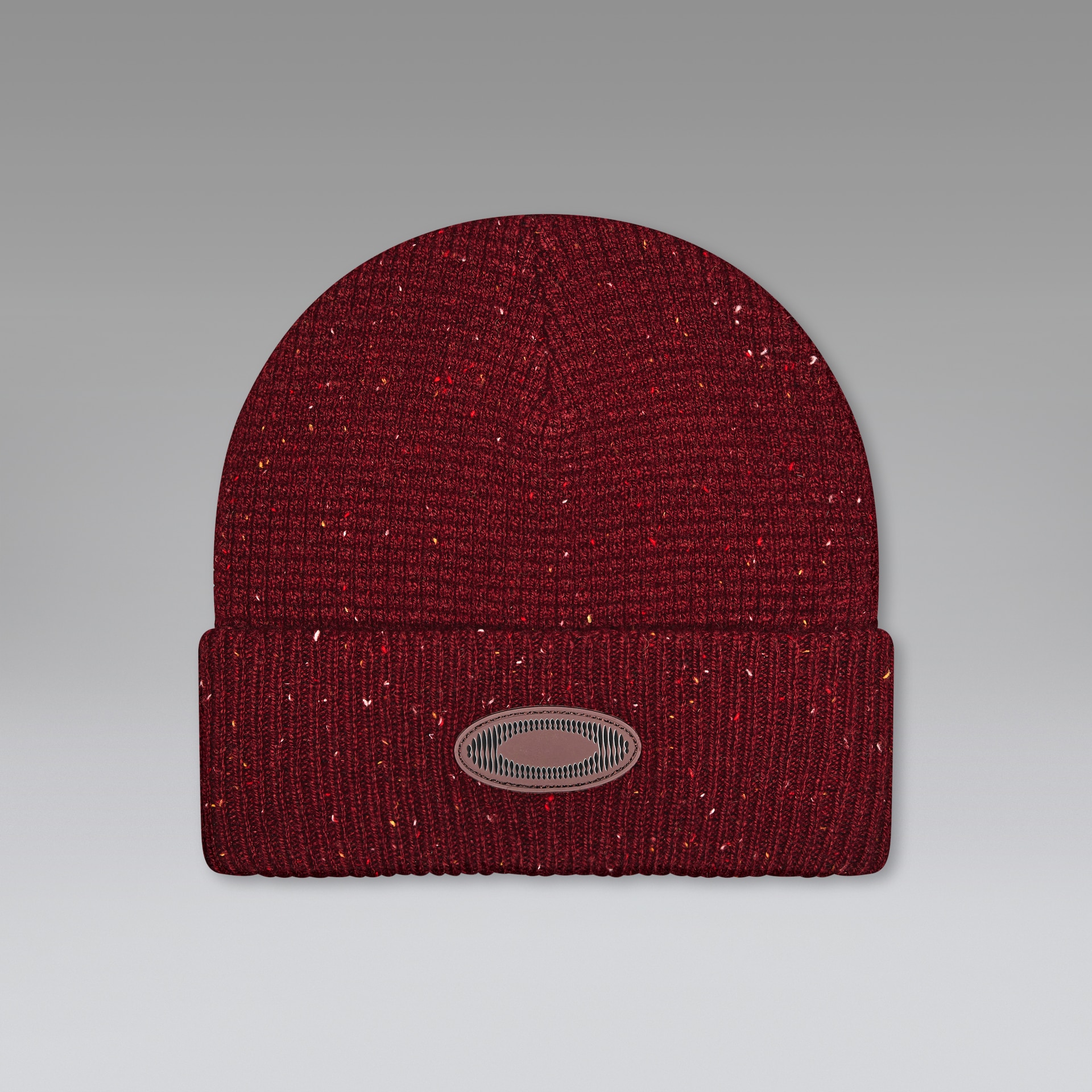 Oakley Ellipse Waffle Beanie​ In Dark Umber