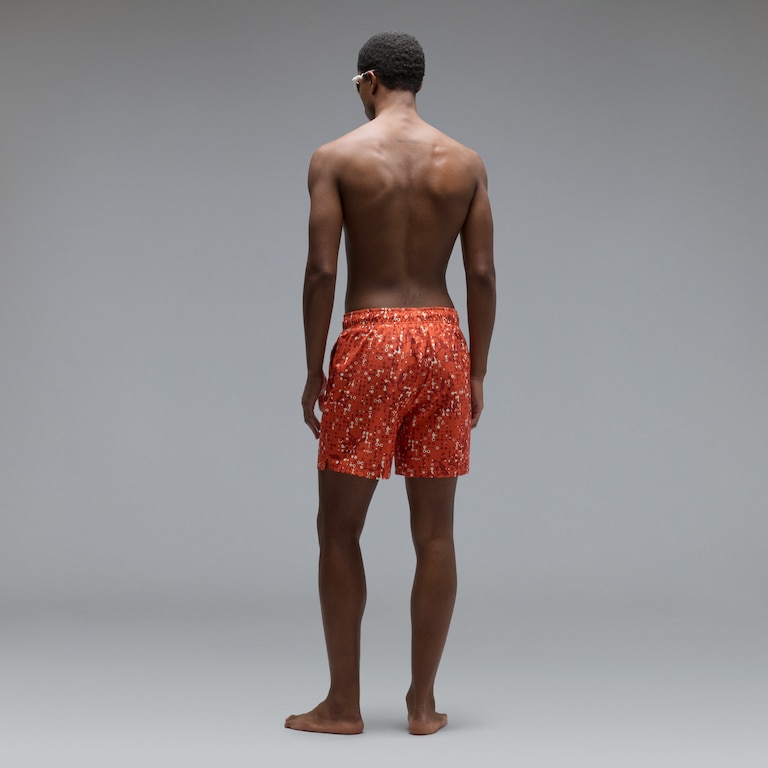 All Hibiscus 17'' Beachshort - Monog Pixel Aviator Oran
