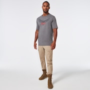 SI Oakley Eagle Tab Tee - Athletic Heather Gray