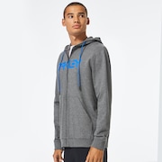 Teddy Full Zip Hoodie - New Athletic Gray/Ozone