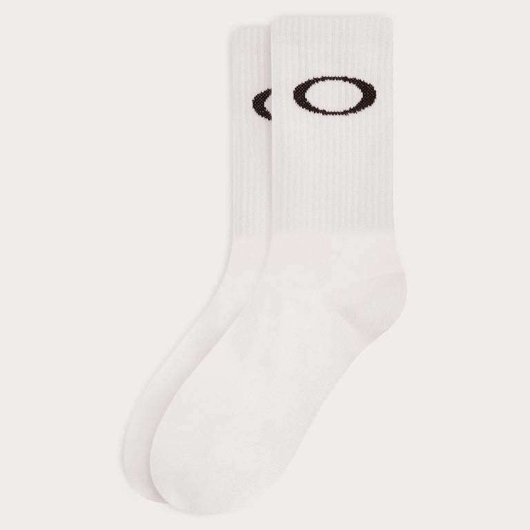 Ellipse Crew Sock - White