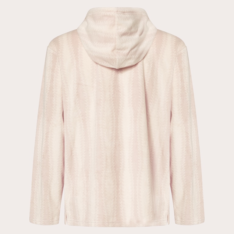 Dawny 1/4 Zip Hoodie - Humus Zig-Zag Print