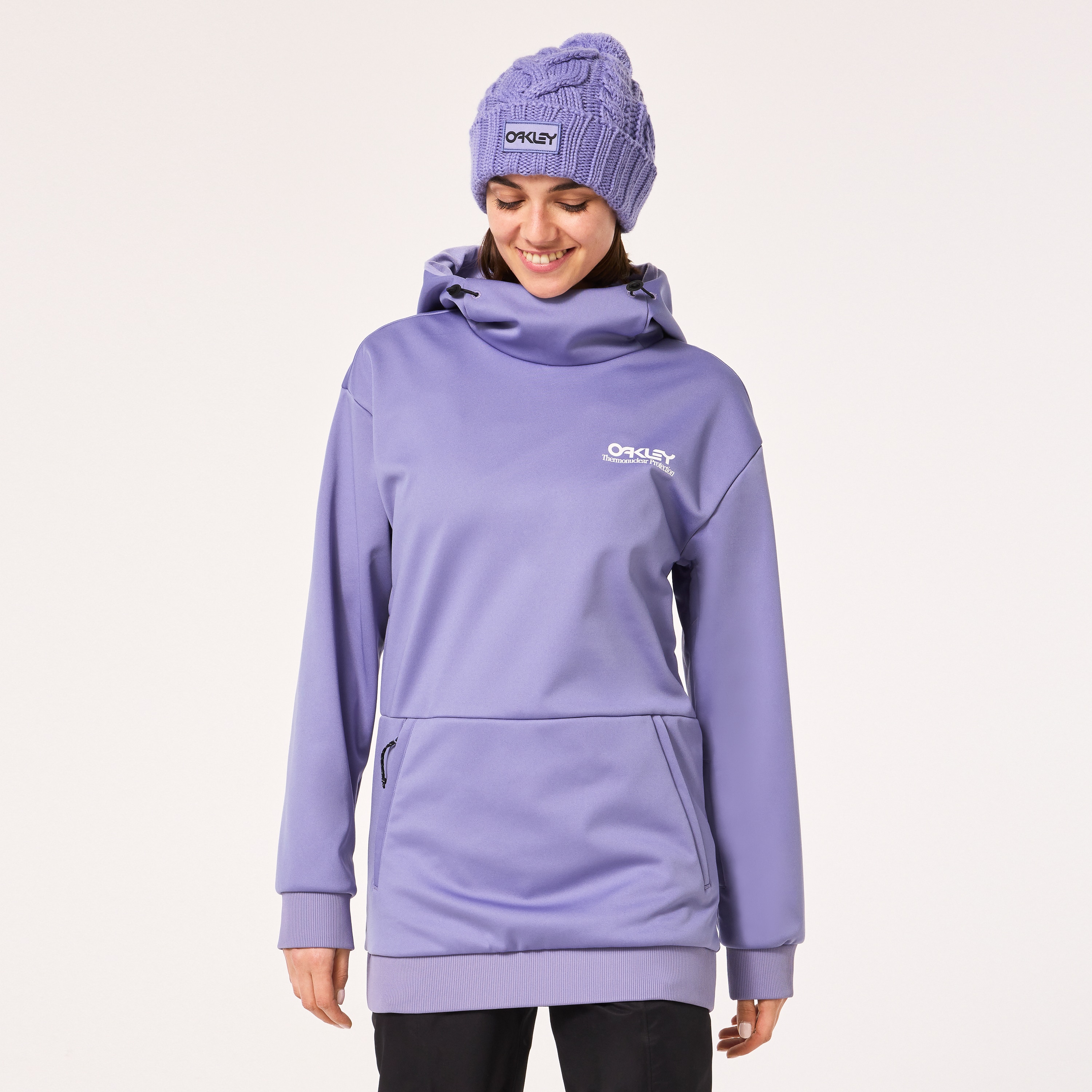 Oakley Women's New Lilac W Park Rc Softshell Hoodie - Color: : Medium