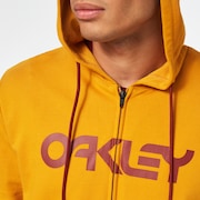 Teddy Full Zip Hoodie - Amber Yellow